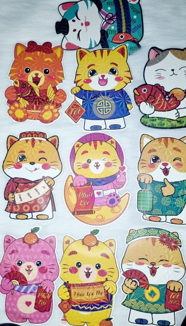 Bao lì xì hình chibi siêu cute