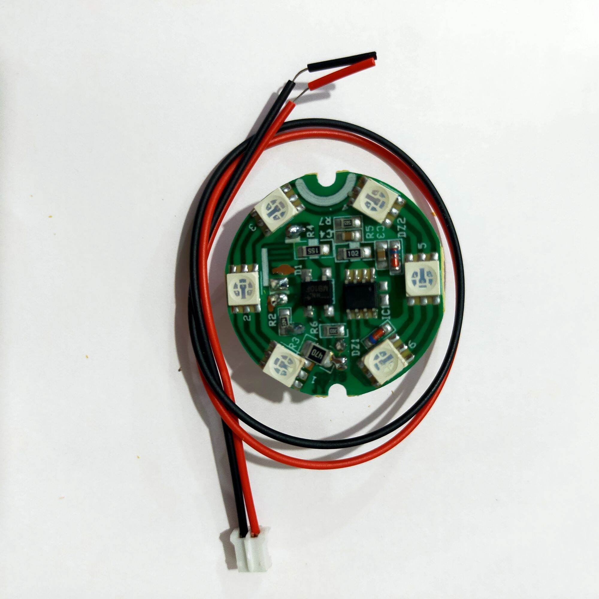 Mạch đèn thờ pha lê , mạch led thay thế, mạch đèn thờ 6 bóng siêu sáng , mạch chớp 7 màu , mạch màu vàng có kèm dây ghim