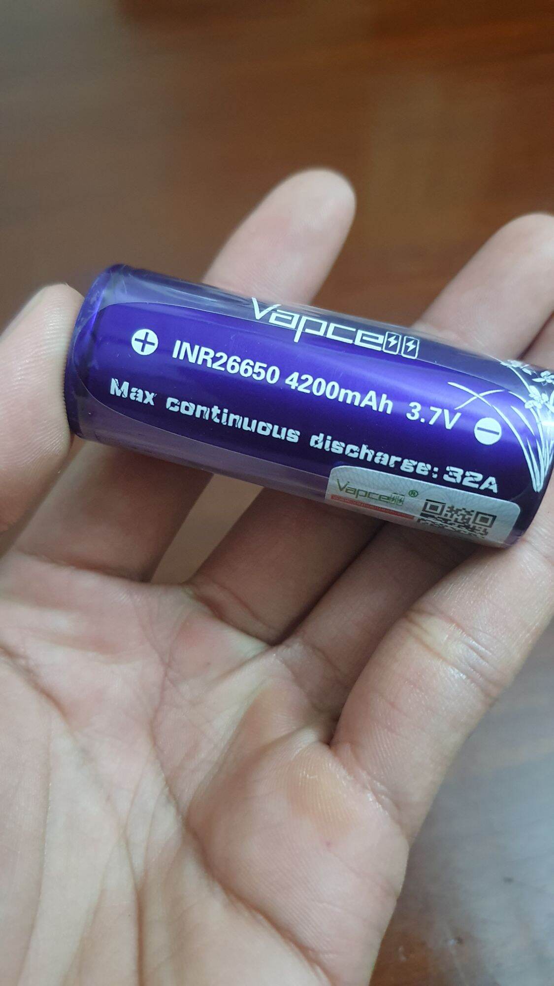 Pin sạc Vapcell 26650 4200mAh-32A
