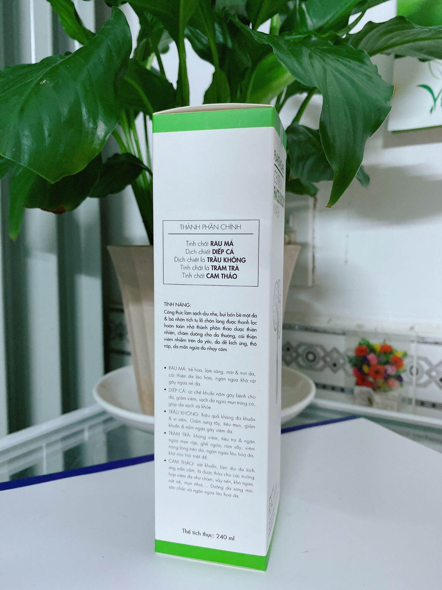 Sữa rửa mặt & tắm toàn thân centella face and body wash 240ml