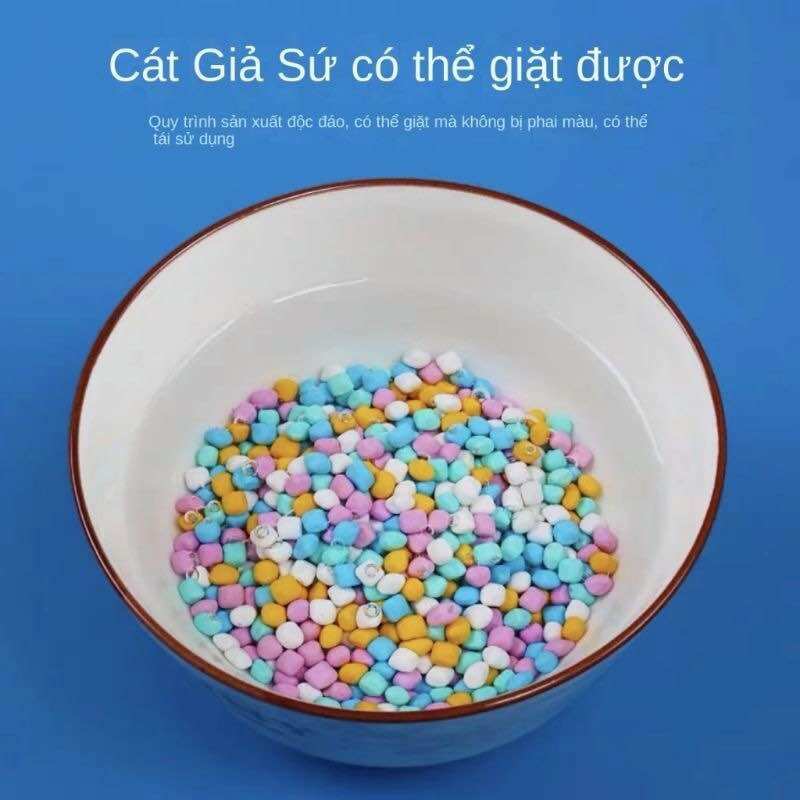 [Có Sỉ Cho Khu Vui Chơi] Hạt sứ xúc cát cho bé
