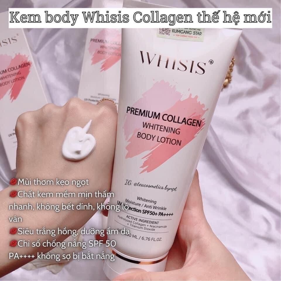 KEM DƯỠNG TRẮNG BODY WHISIS LOTION