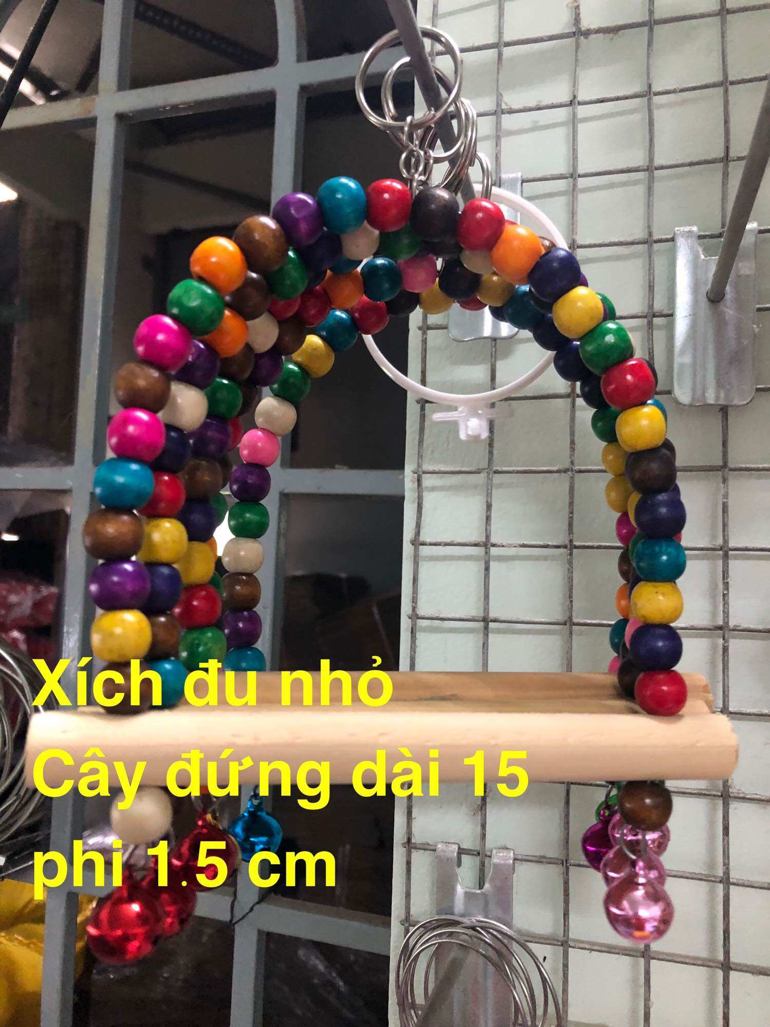 Xích Đu cho vẹt chơi