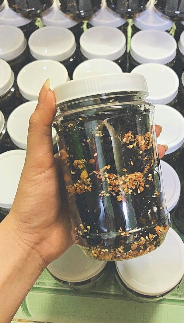 Rong biển cháy tỏi 100gam