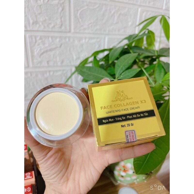 [HCM]KEM FACE COLLAGEN X3 ĐÔNG ANH (hàng chuẩn 100%)