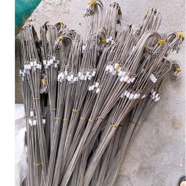 Que cắm lan hồ điệp, cố định cây dài 80cm và 100cm, móc treo chậu cây dài 75cm và 90cm