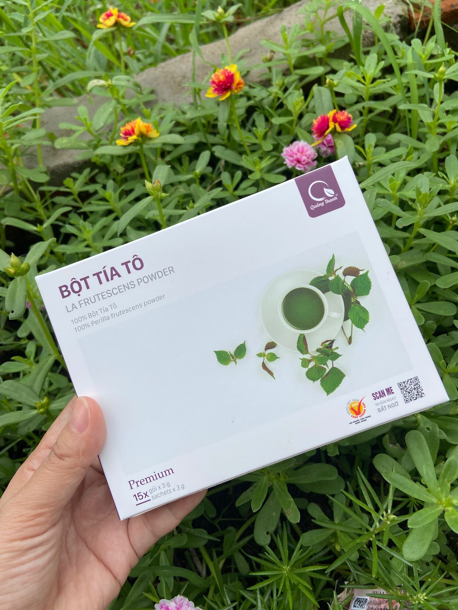 BỘT TÍA TÔ SẤY LẠNH QUẢNG THANH (hộp tiện lợi)