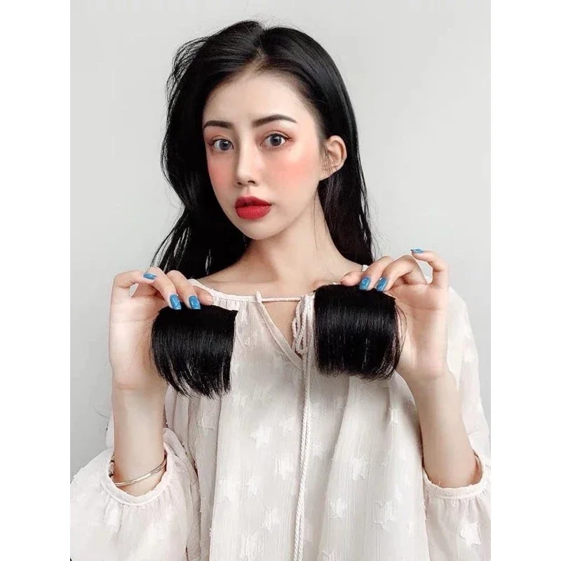 TÓC GIẢ KẸP PHỒNG CHÂN TÓC 10CM [HÌNH THẬT]