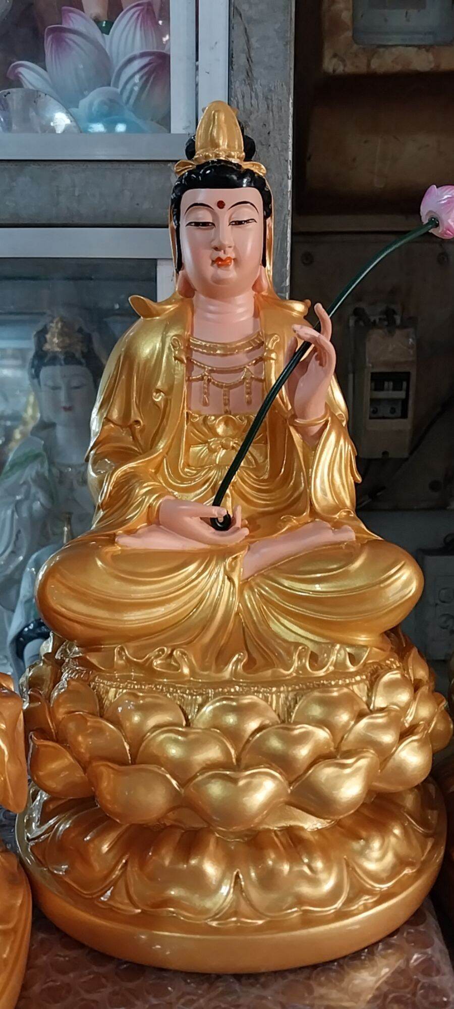 [HCM] BỘ TƯỢNG TAM THÁNH PHẬT - Cao 30cm