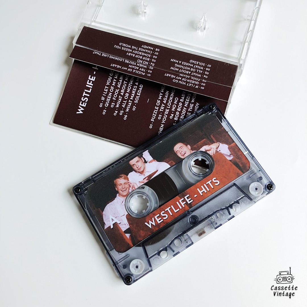 Băng cassette Westlife - Hits (Custom Cassette Tape)