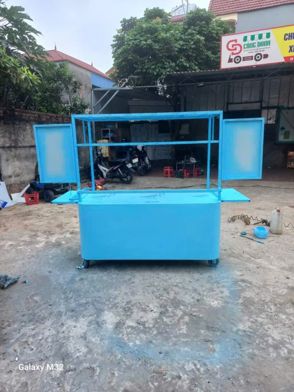 quầy bán hàng di động, quầy cafe gấp gọn,xe bán hàng lưu động