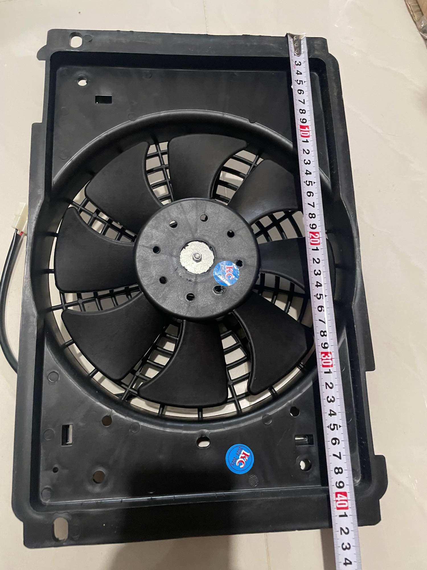 Quạt gió két nước xe ba gác