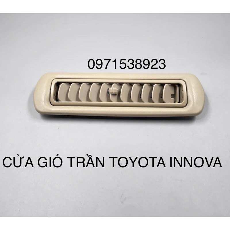 Cửa gió điều hoà trần sau toyota innova 2006-2016 4 cái dùng chung giống nhau