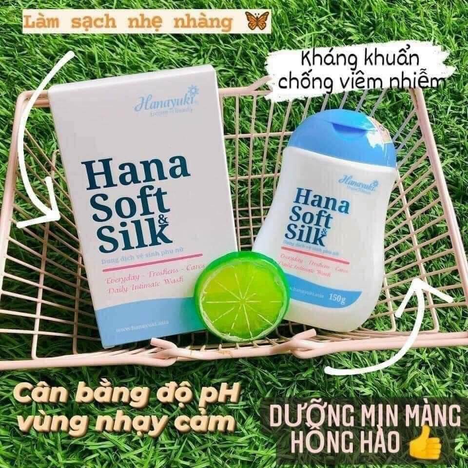 [CHÍNH HÃNG] Dung Dịch Vệ Sinh Hana Soft Silk Chính Hãng Mẫu Mới
