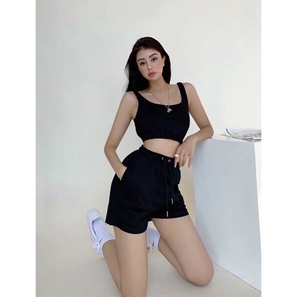 Set ba lỗ thể thao nữ