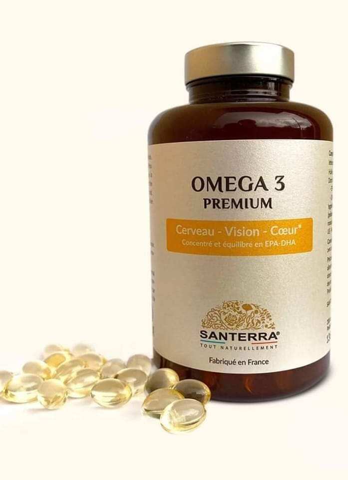 Viên uống omega 3 santerra 200 viên nhập khẩu pháp
