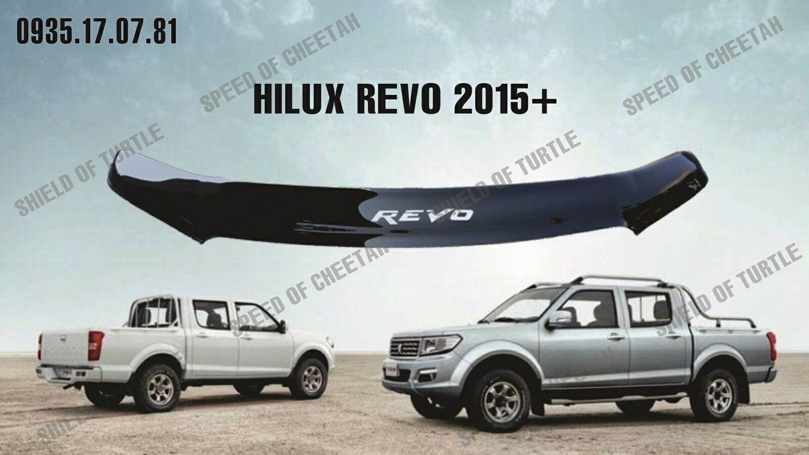 Cánh lướt gió capo Hilux Revo 2015+