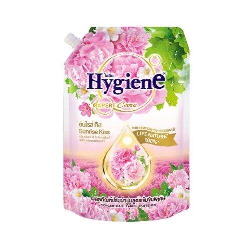 Nước xả vải đậm đặc Hygiene đen Expert Care hương hoa mẫu đơn túi 2 lít