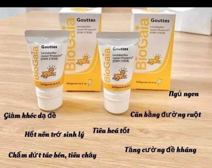 Men tiêu hóa Bioga Protectis, Men tiêu hóa bổ sung, cải thiện vi sinh đường ruột tuyp 5ml