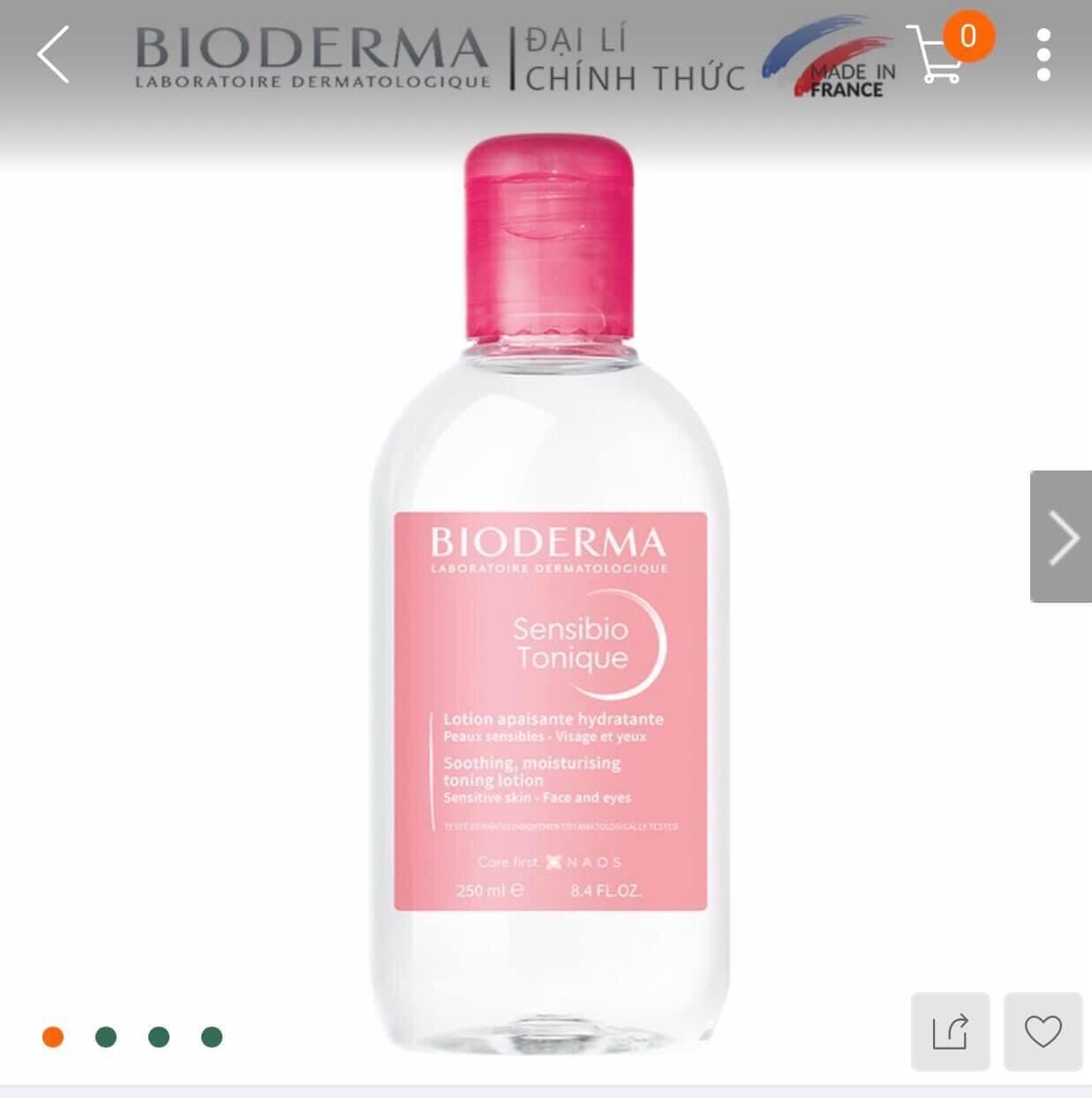 Toner Bioderma Sensibio Tonique 250ml