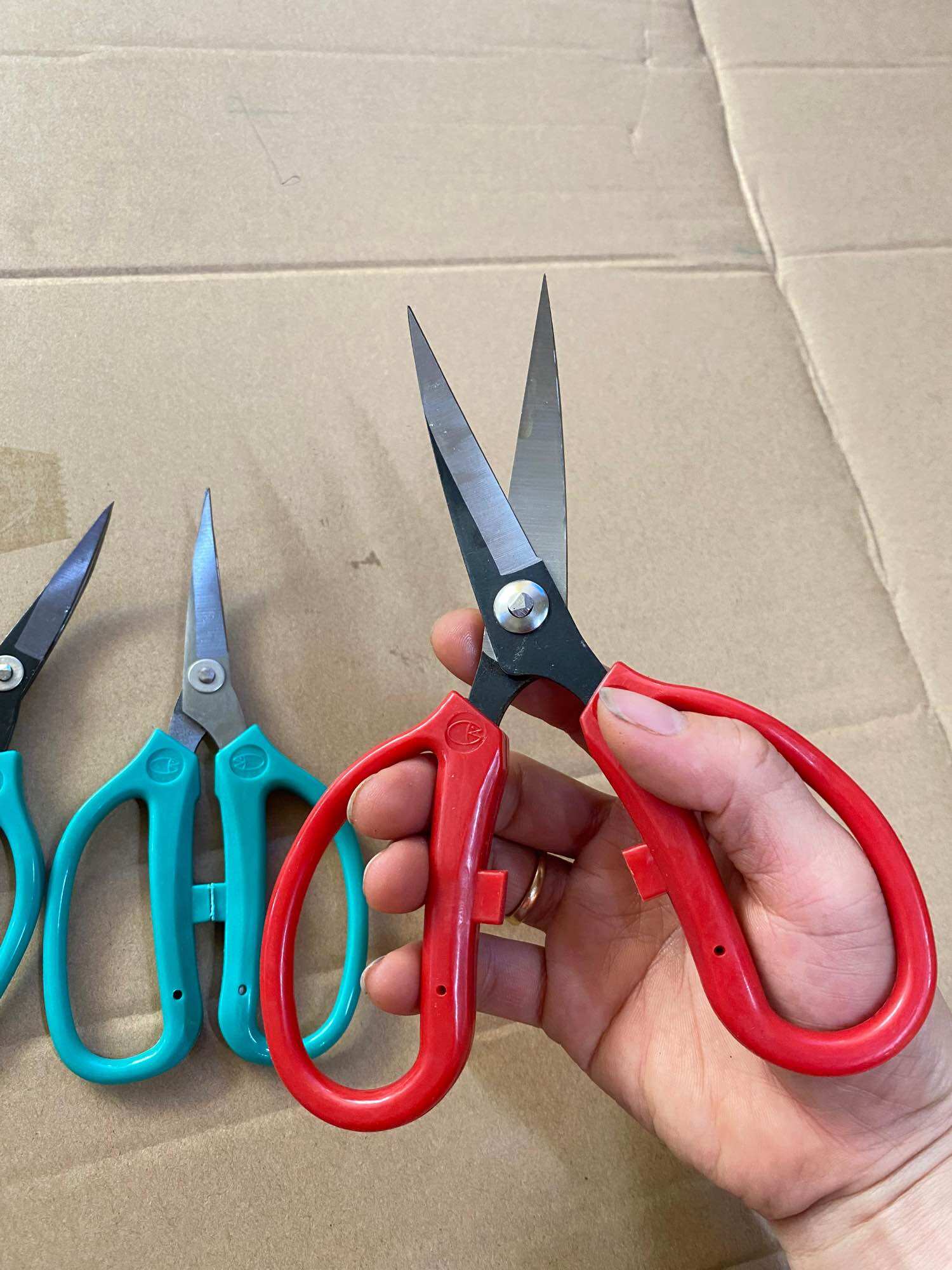 Kéo cắt chỉ giày dép mỏ cong siêu bén 12cm,16cm và 19cm
