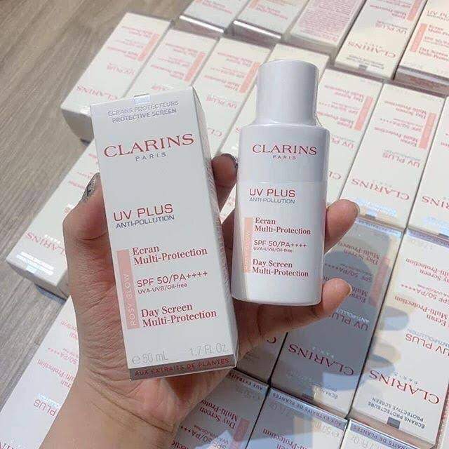 Kem chống nắng clarins uv plus anti-pollution spf 50 50ml
