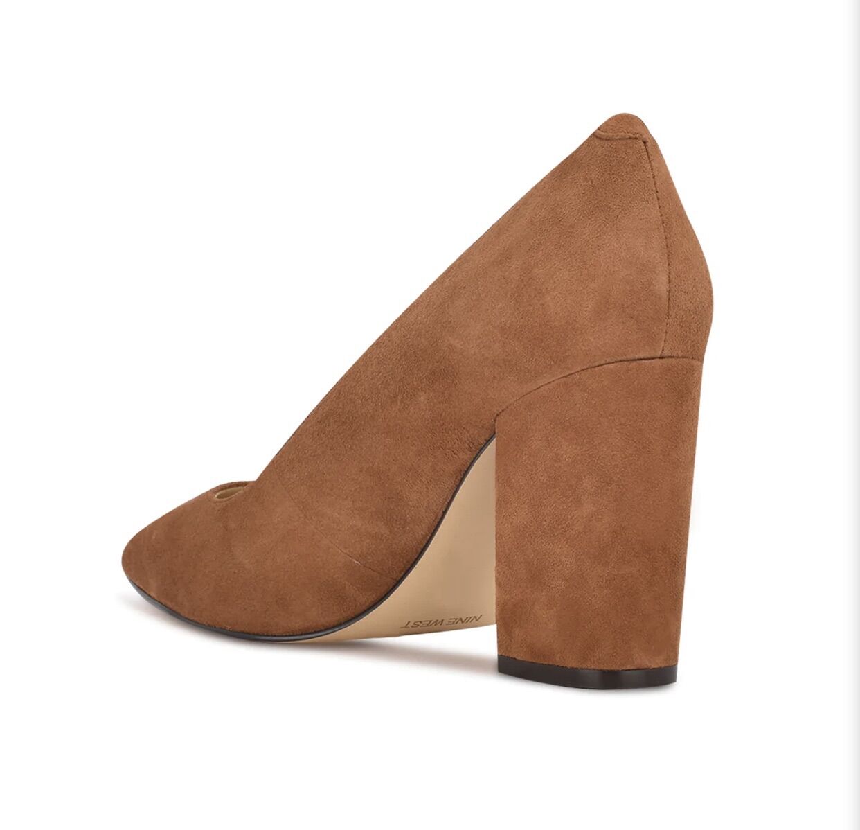 Giày gót trụ hiệu Nine West chuẩn xuất, bigsize