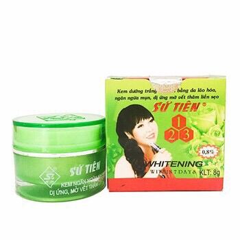 Kem sứ tiên xanh lá trắng da sạch mụn
