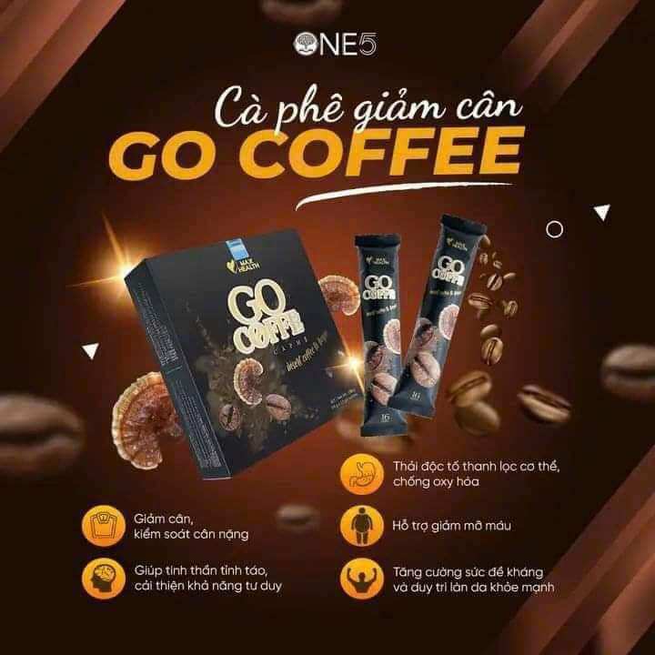 Go Coffee giảm cân tem chấm