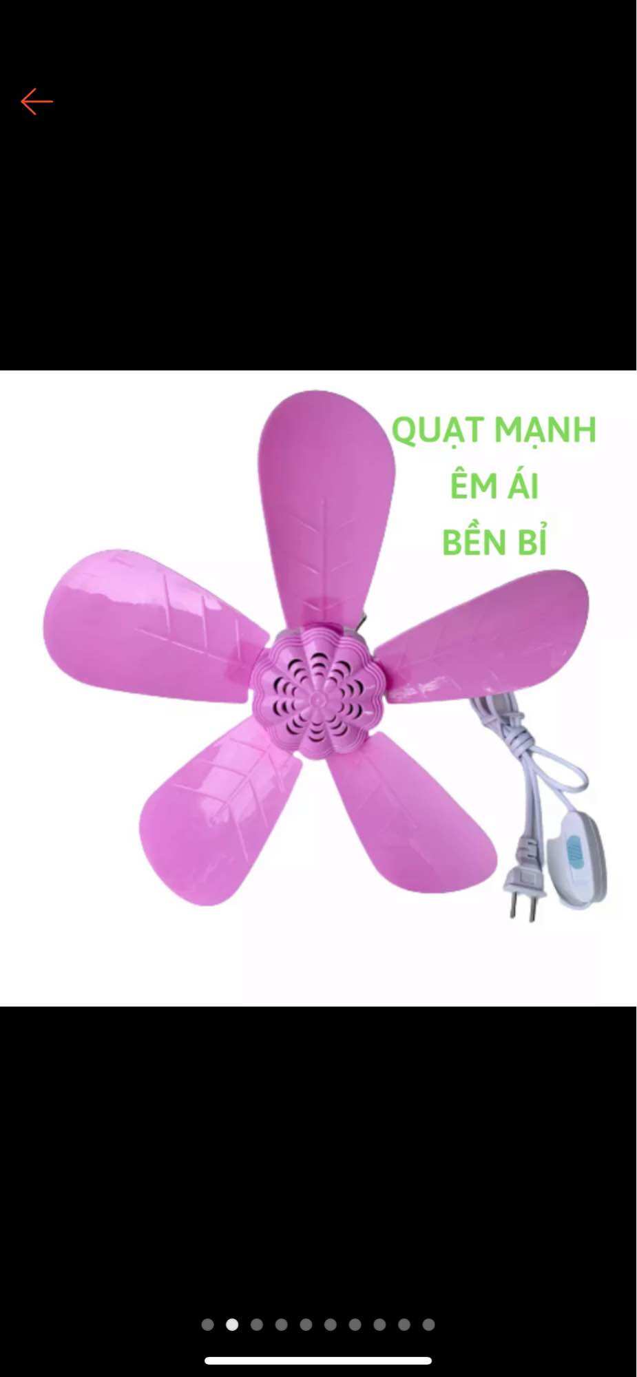 QUẠT TREO MÀN TRẦN MINI 5 CÁNH LOẠI XỊN
