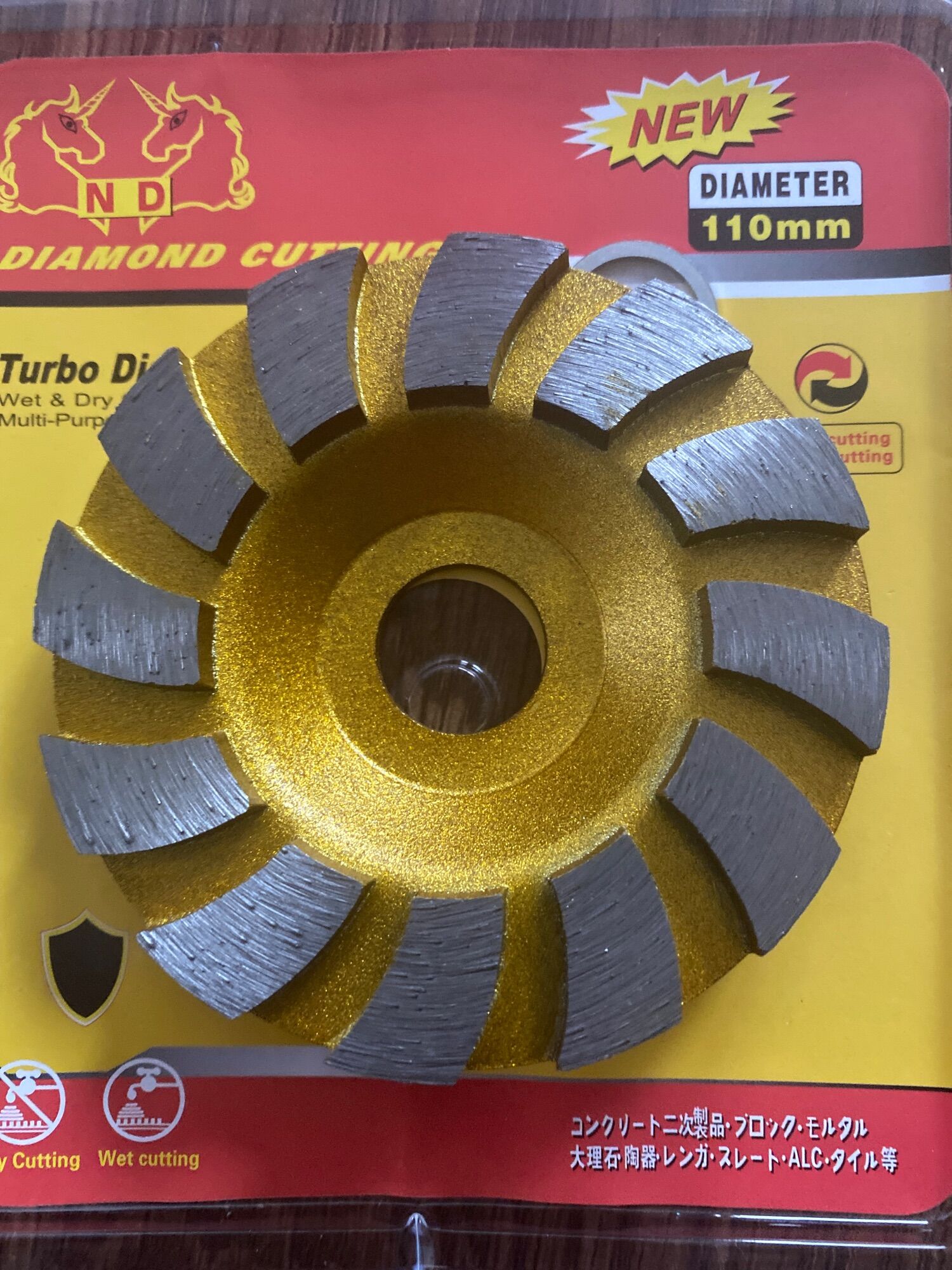 Combo 5 chiếc bát mài bê tông, bát mài đá kích thước 9cm