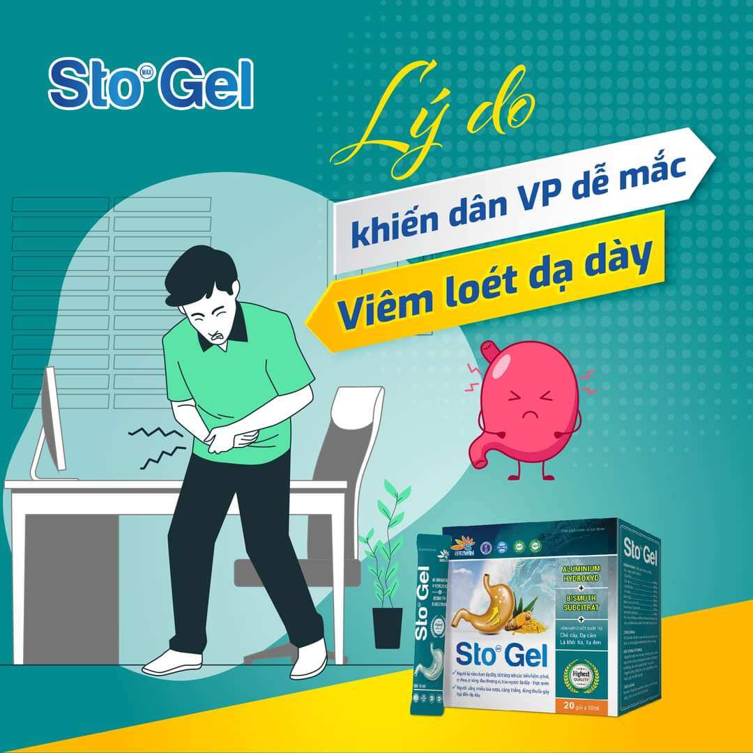 Stomax Gel - Dạ khoẻ tâm an