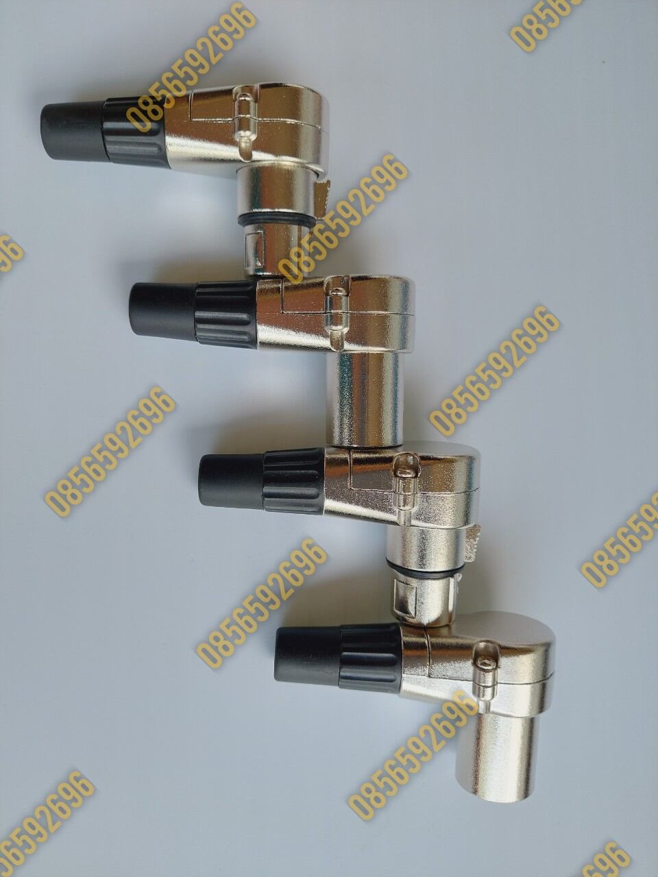 Jack cắm canon L xoay, bộ 2 cặp (2 đực 2 cái)