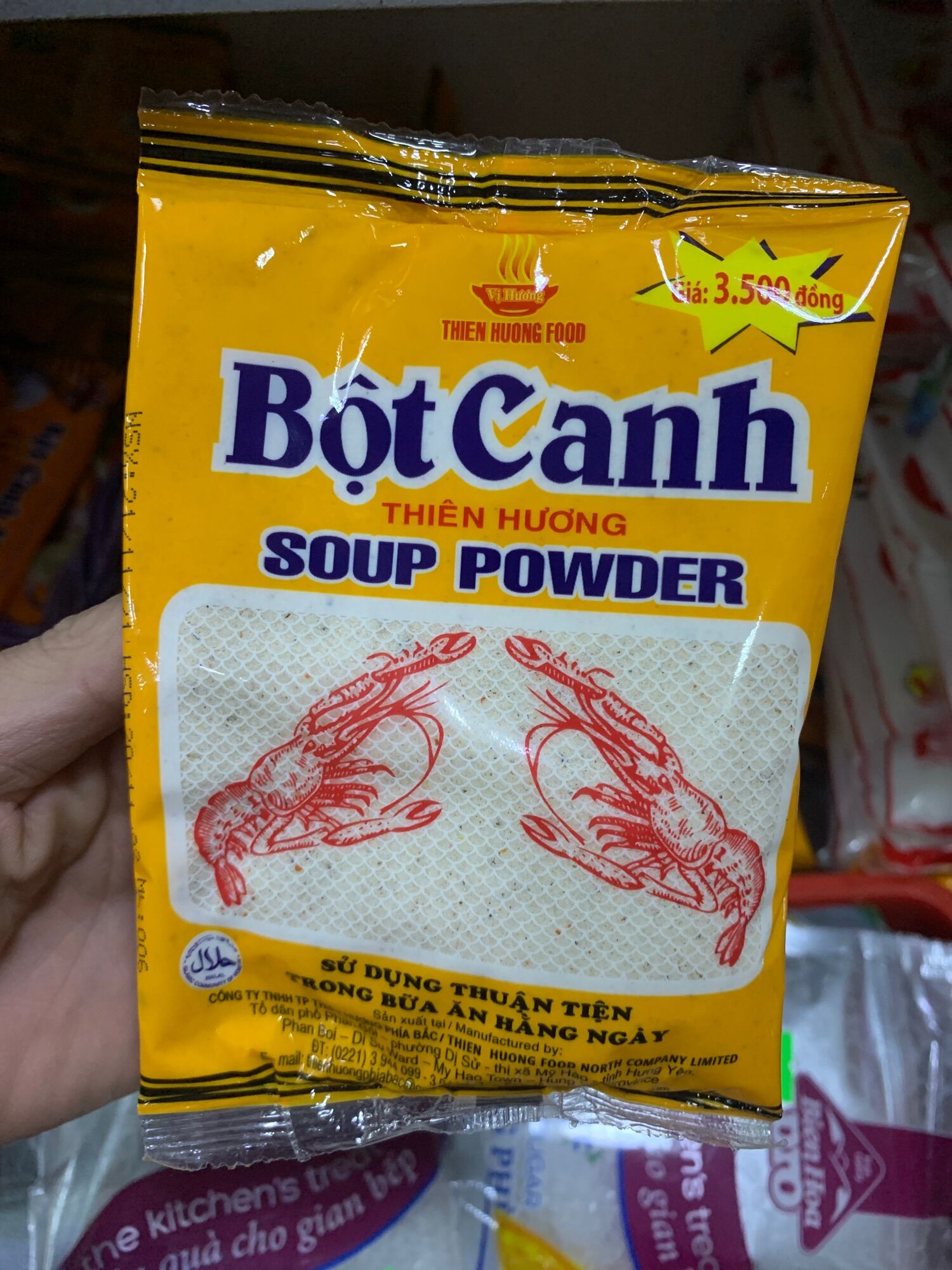 Bột canh thiên hương gói 190g