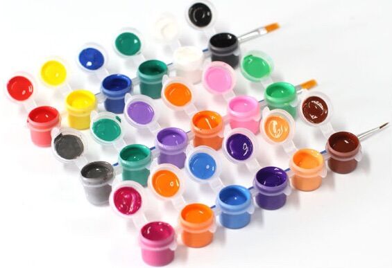 Bộ 6 màu vẽ sơn grafiti acrylic diy 3ml