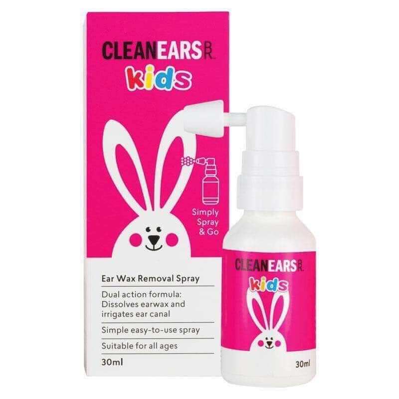 Xịt tan ráy tai cleanears kids