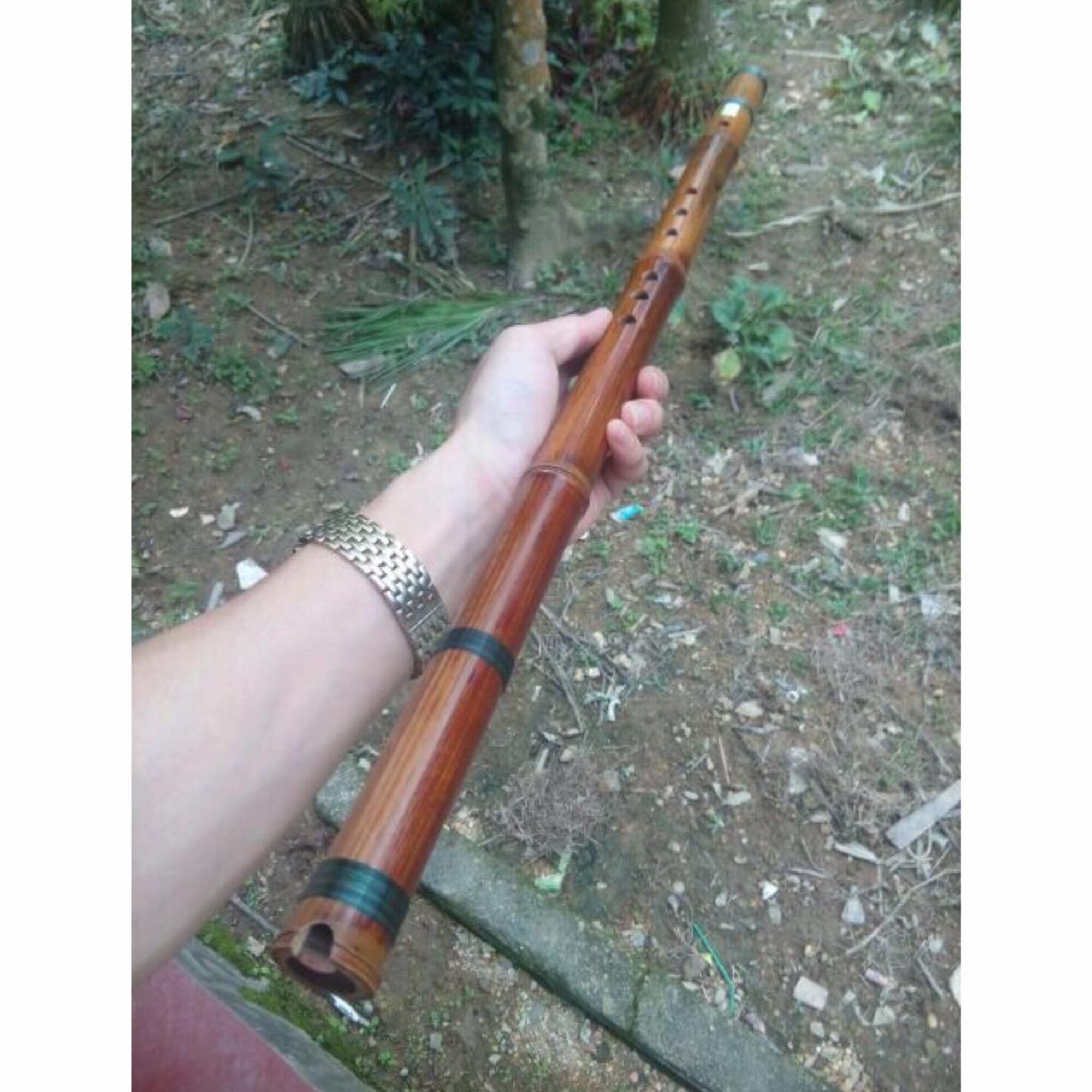 Tiêu Bát Khổng Trúc Hun D4