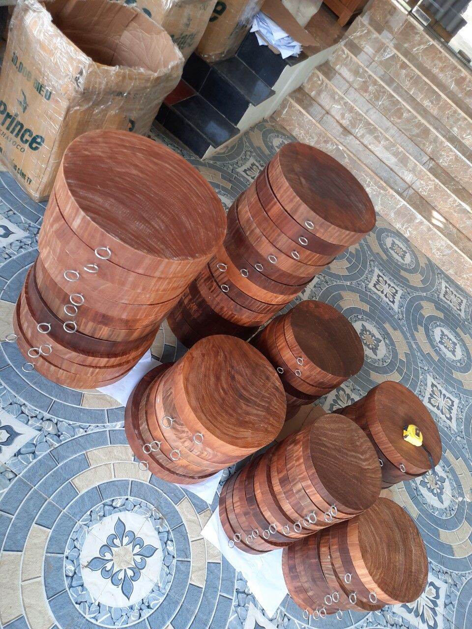 Thớt Gỗ Nghiến Không Tâm Size 30x5