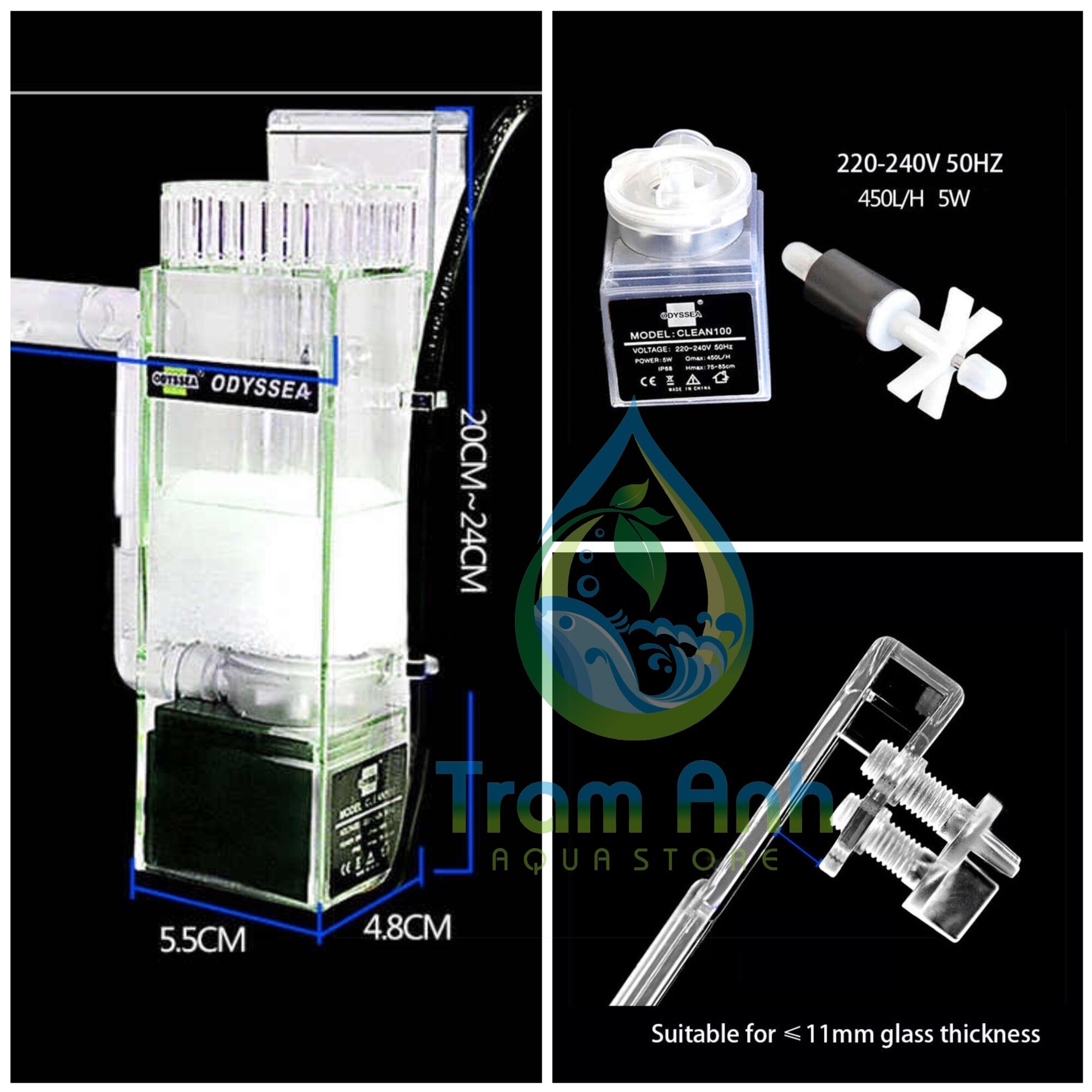 Lọc váng Odyssea clean 100