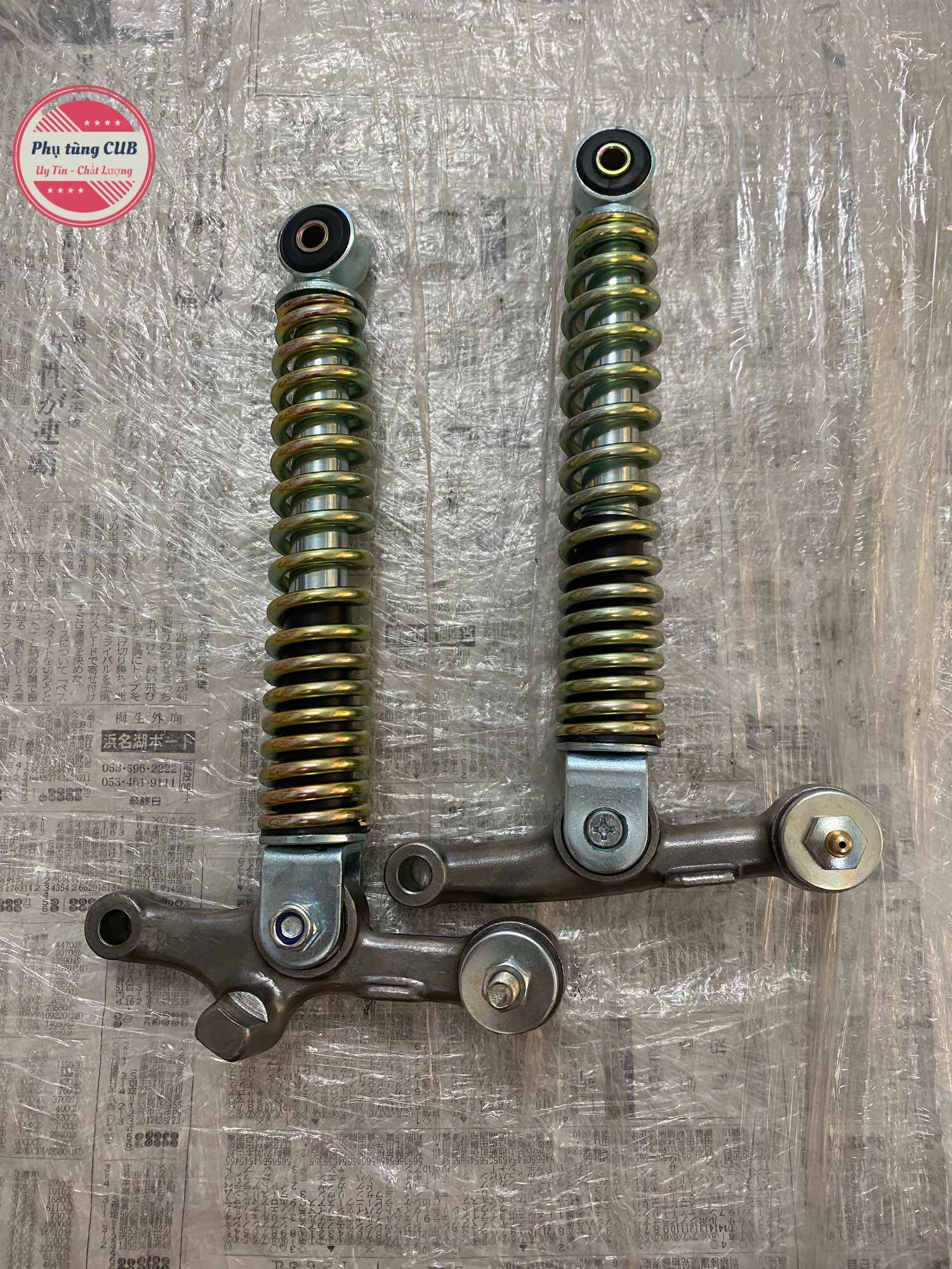 Cặp phuộc giò gà xe cub 81-86-82 hàng gia công