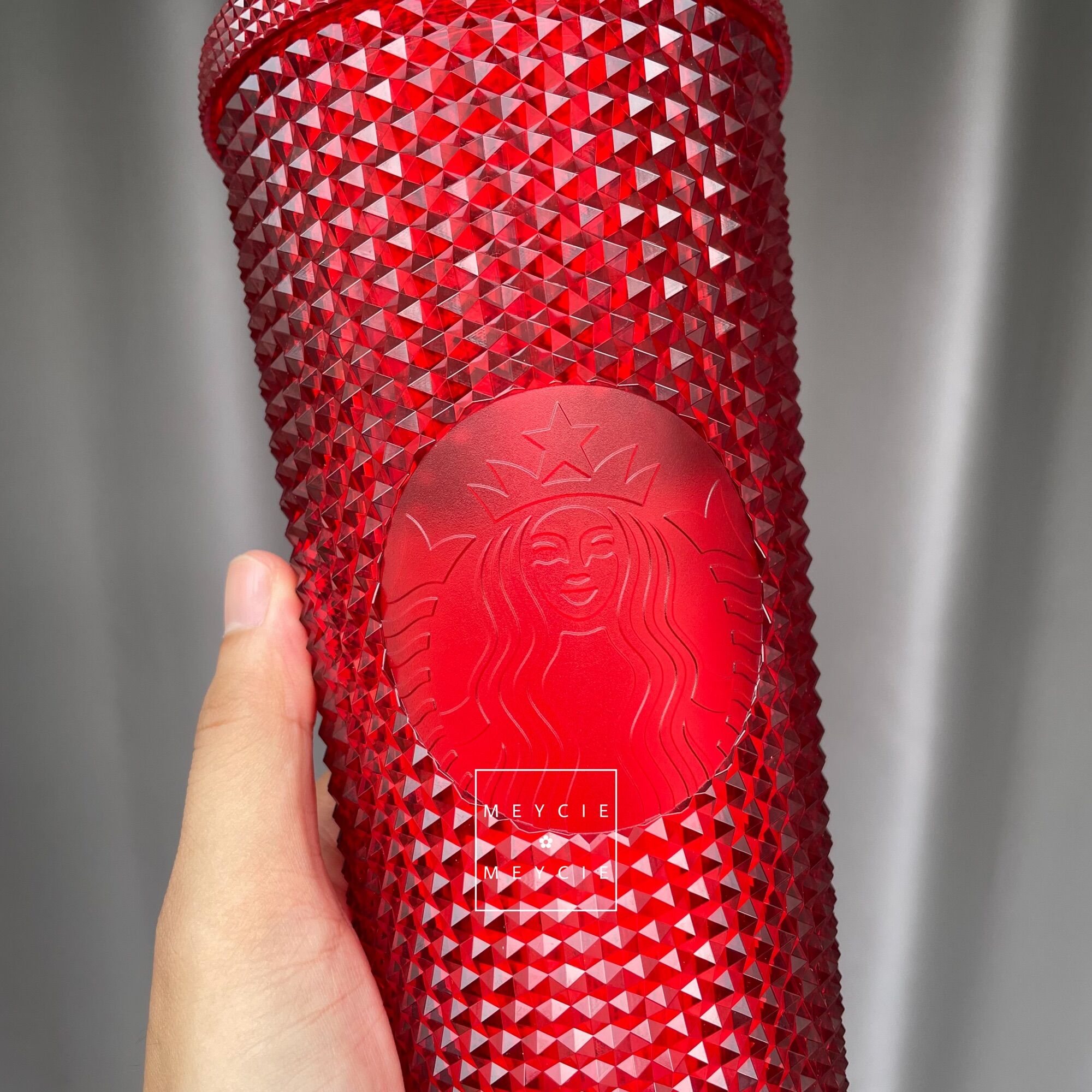 [Chính hãng] Ly Starbucks Studded Bling Red 710ml