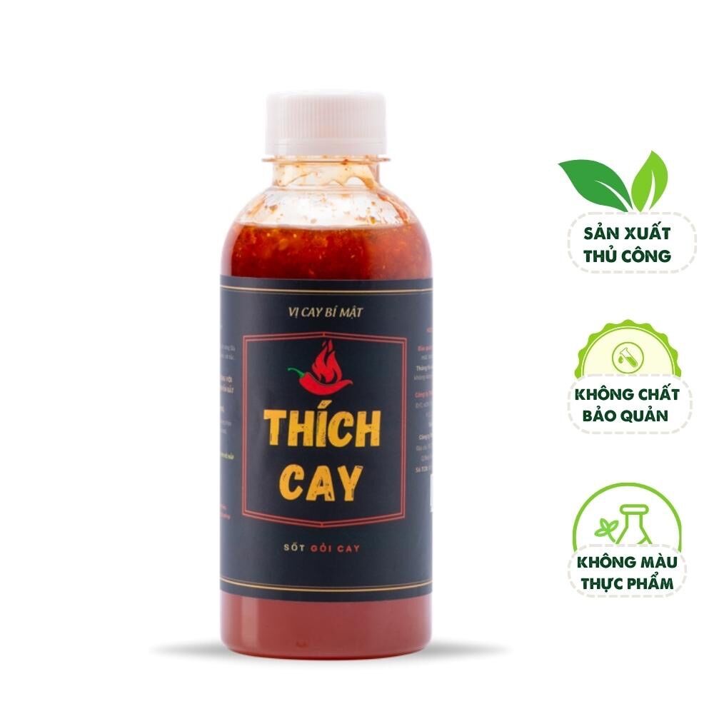 Nước trộn gỏi Thích Cay chai 250ml