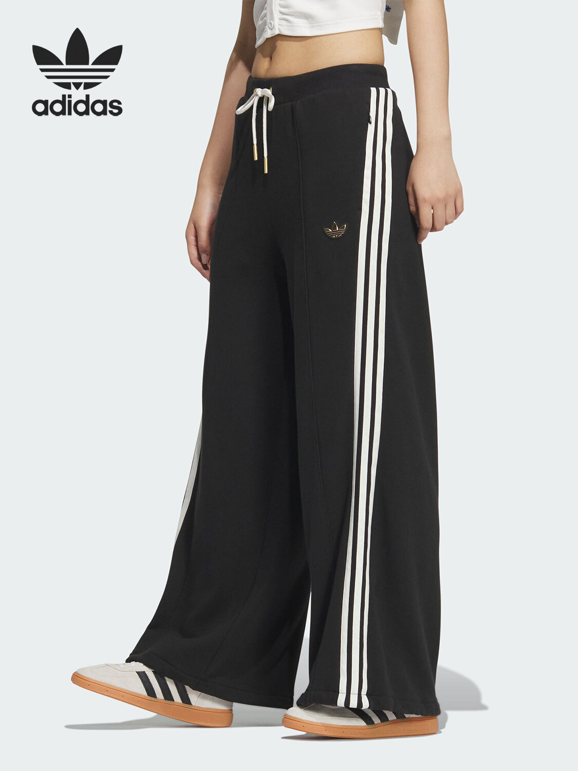 adidas | Women's Snake Year New Year Wide Leg Sport Pants Giá 1,524,000 Đồng*Miễn phí vận chuyển