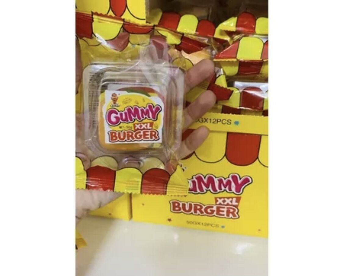 Kẹo dẻo Trolli Burger XXL 50gram
