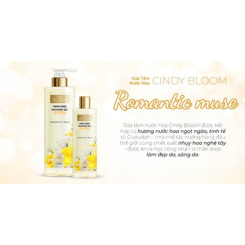 sữa tắm cindy bloom ROMANTIC MUSE