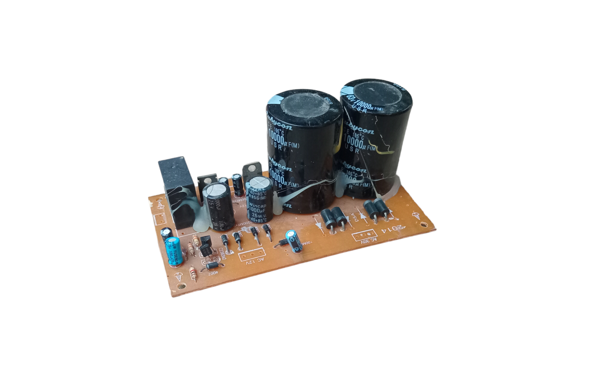 Bo nguồn amply 2 tụ (tháo máy)