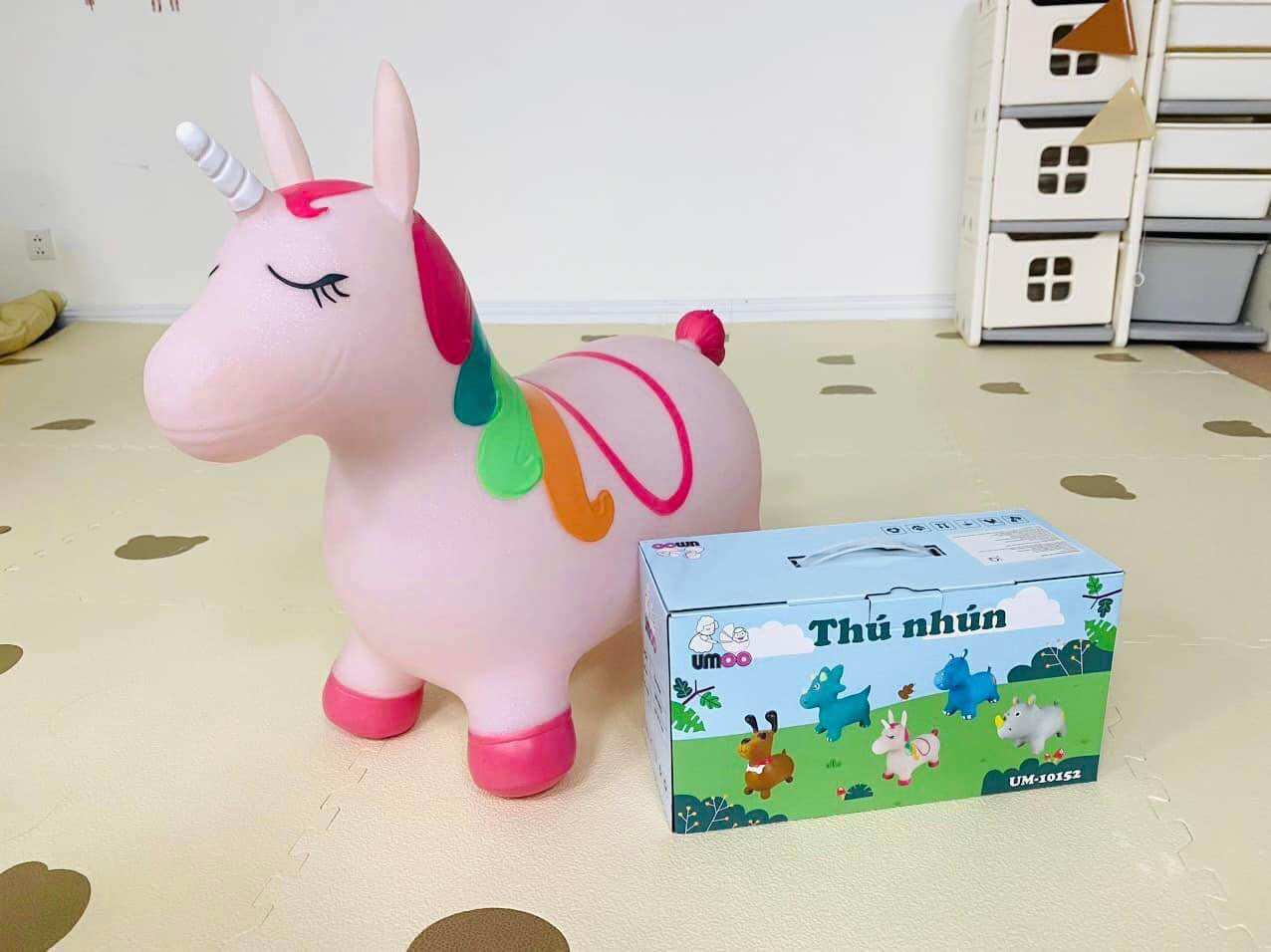 Thú Nhún Cao Su Umoo Cho Bé