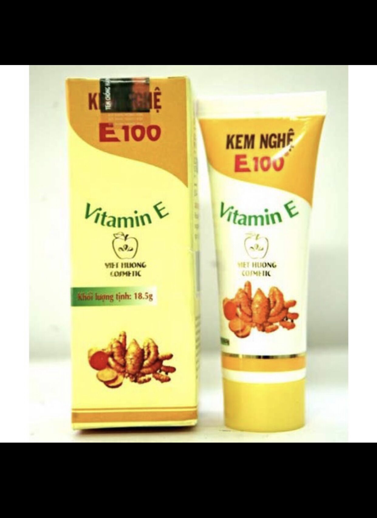 Combo 2kem nghệ ngừa mụn, mờ sẹo, mờ thâm e100 18,5g