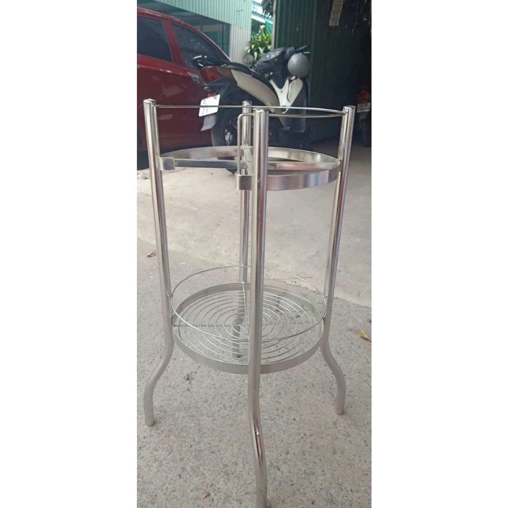 Chân Bình Lọc Nước Inox 201 - Giá Để Bình Lọc Nước Màu Xanh - Tiện Dụng Cho Văn Phòng, Cơ Quan, Hộ Gia Đình