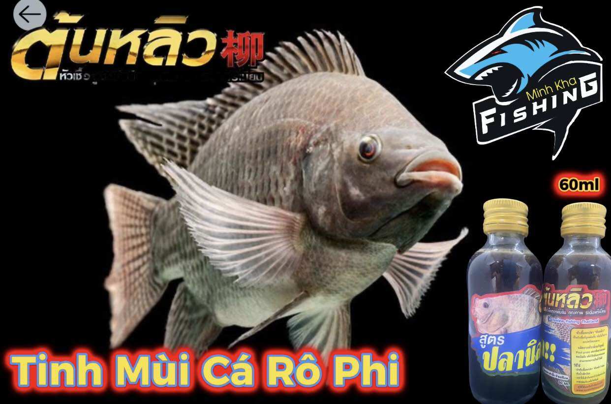 Tinh mùi cá rô phi 60ml
